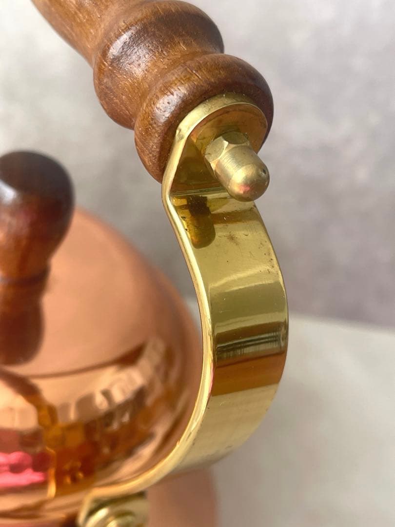 未使用　島本製作所　銅製槌目 コッパーケトル 1.6L