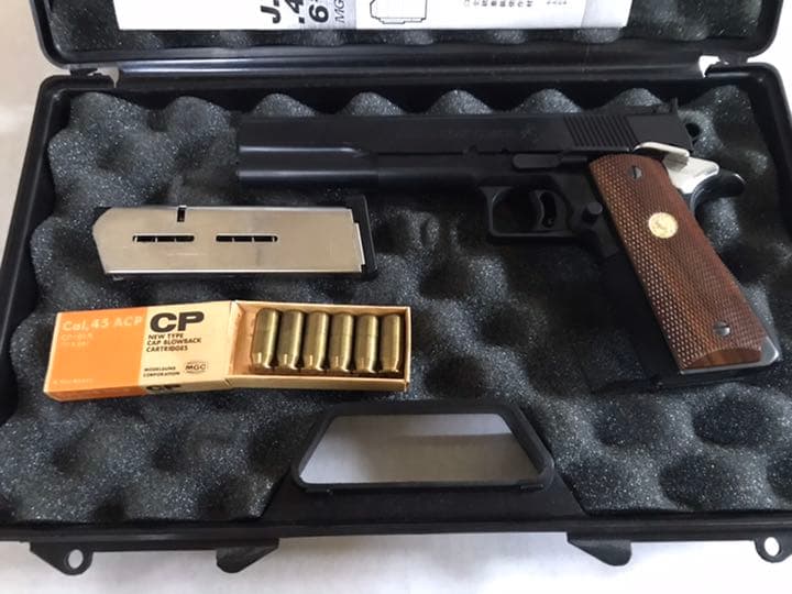 MGC J.W.HOAG .45 NATIONL MATCH 6“LONG