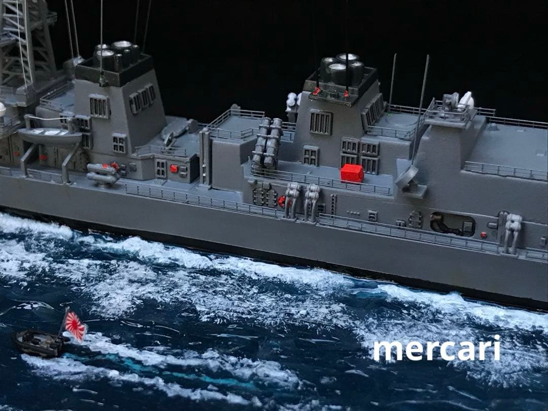 1／700 護衛艦まきなみ DD-112 オスプレイ【大湊下北防波堤灯台