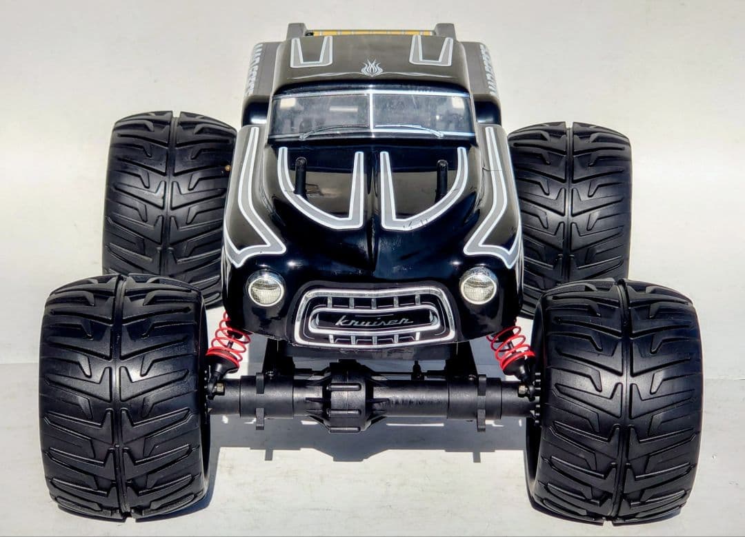 爆速仕様！京商 1/8 GP 4WDモンスタートラック 28エンジン ロトスタ付