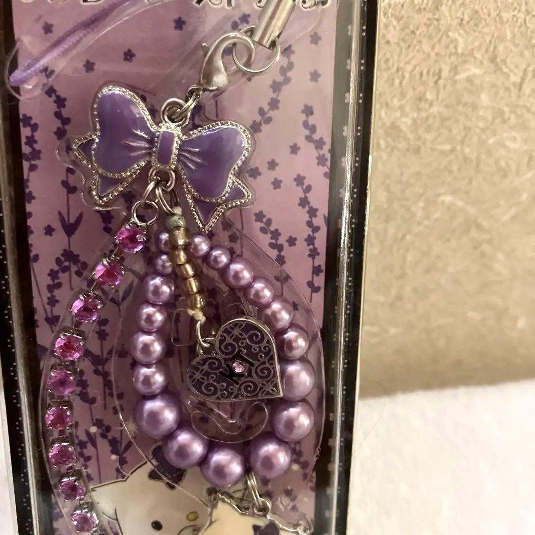 ★北海道限定★ レア　チャーミーキティ ラベンダーストラップ　キティ　サンリオ