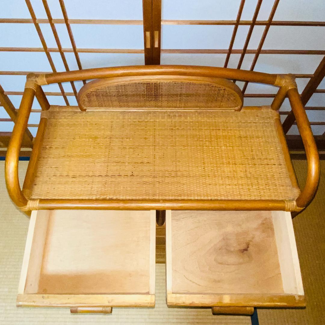 ラタン 籐 棚 チェスト 5段 W75cm D36cm H90.5cm 送料込み