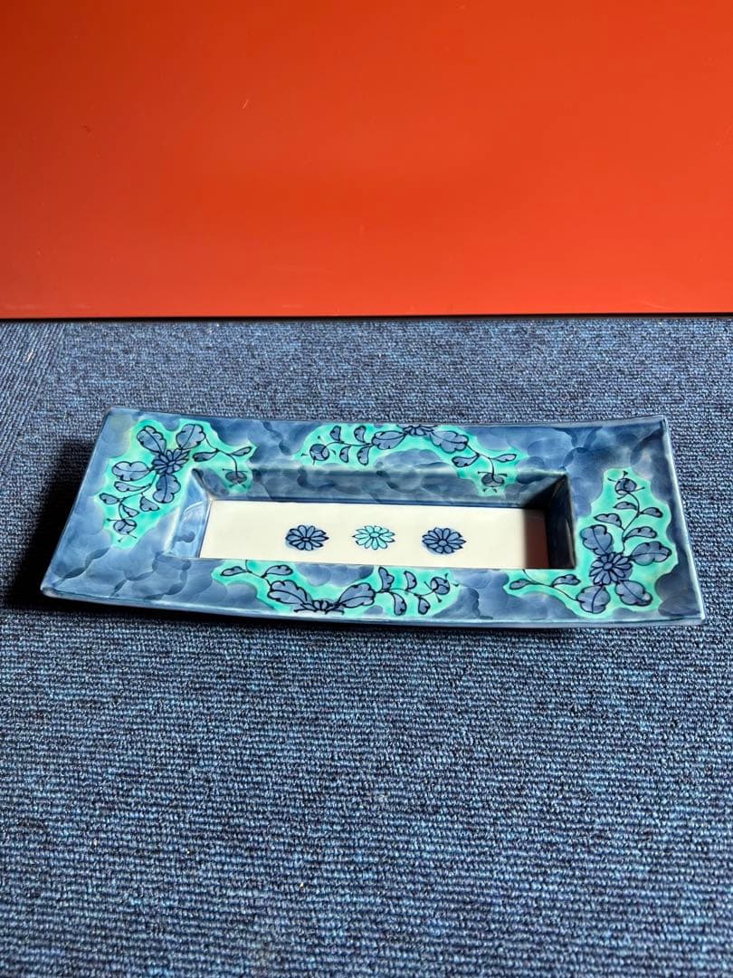 1022 源右衛門　青彩萬暦　灰皿