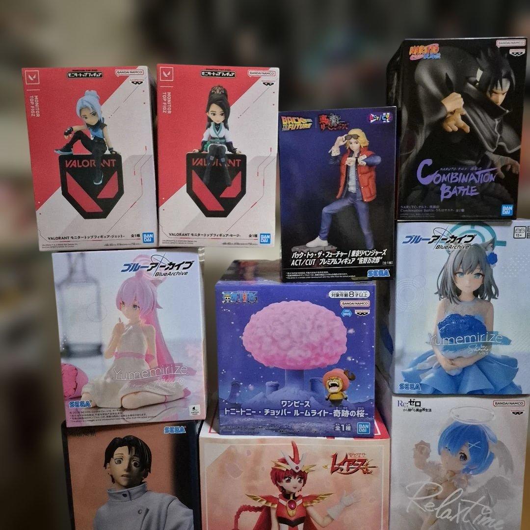 ブルアカ　リゼロなど　フィギュア13体セット　まとめ売り