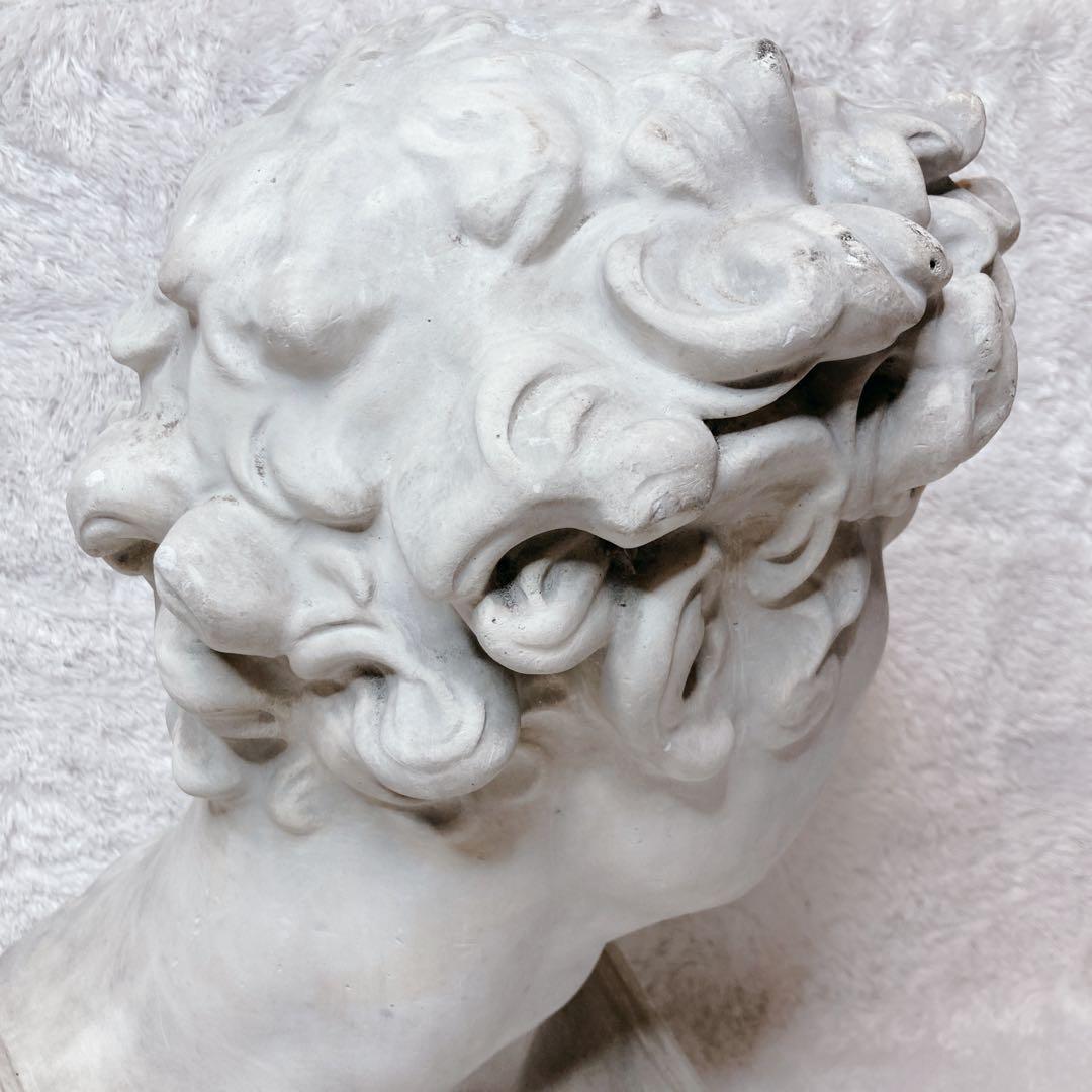 石膏像 メディチ像 胸像 デッサン 美術 彫刻 オブジェ