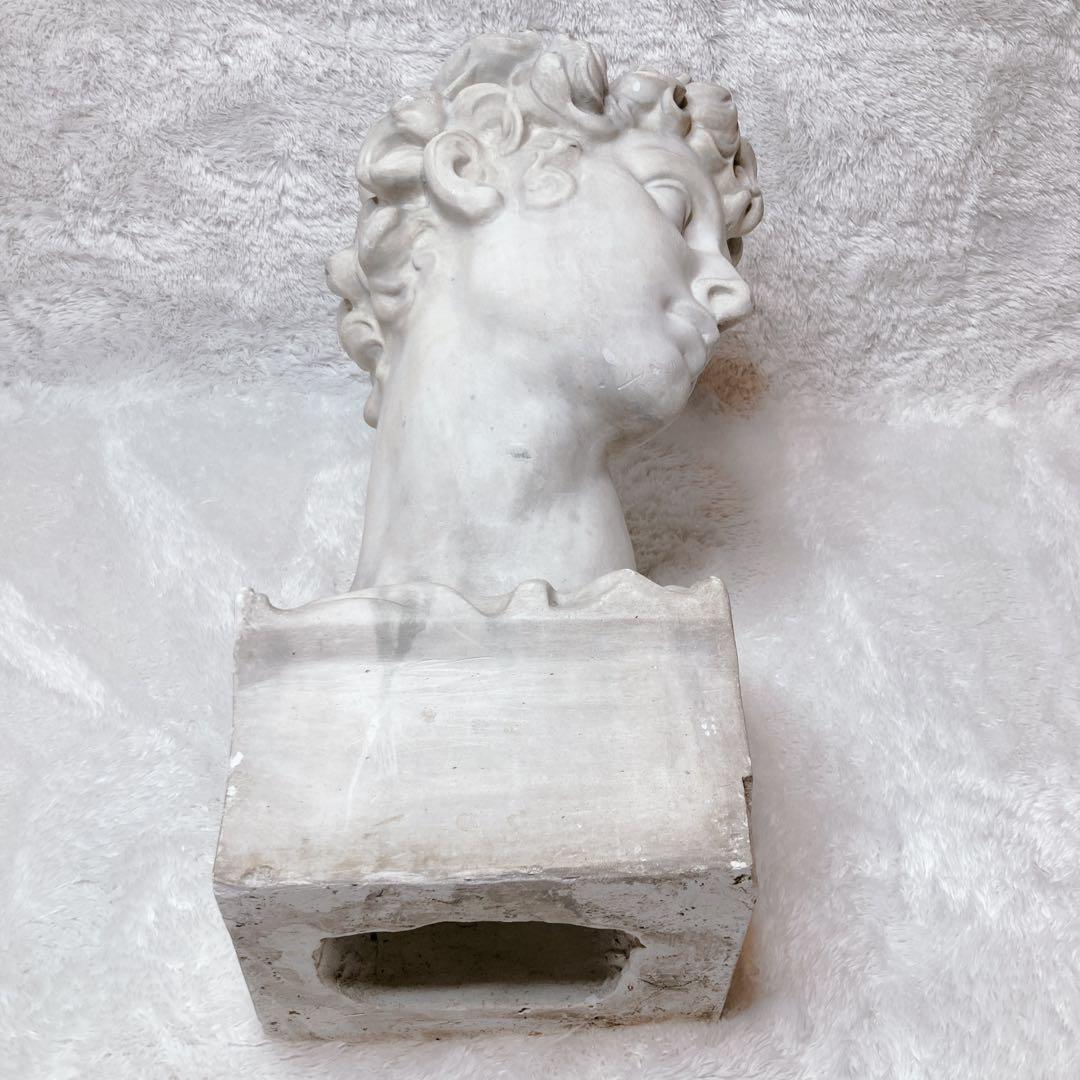 石膏像 メディチ像 胸像 デッサン 美術 彫刻 オブジェ