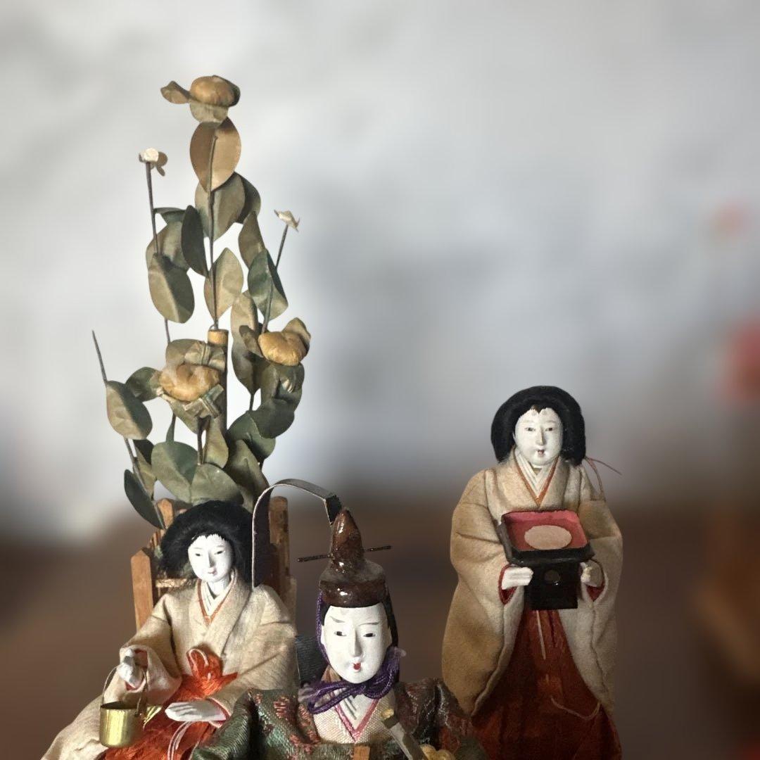 最終お値下げ❣️希少品 蔵出し アンティーク雛人形セット ひな祭り