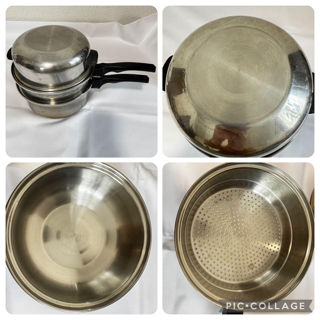 お値下げしました。INKOR インコア 鍋・フライパン・蒸し器・スチ－マ