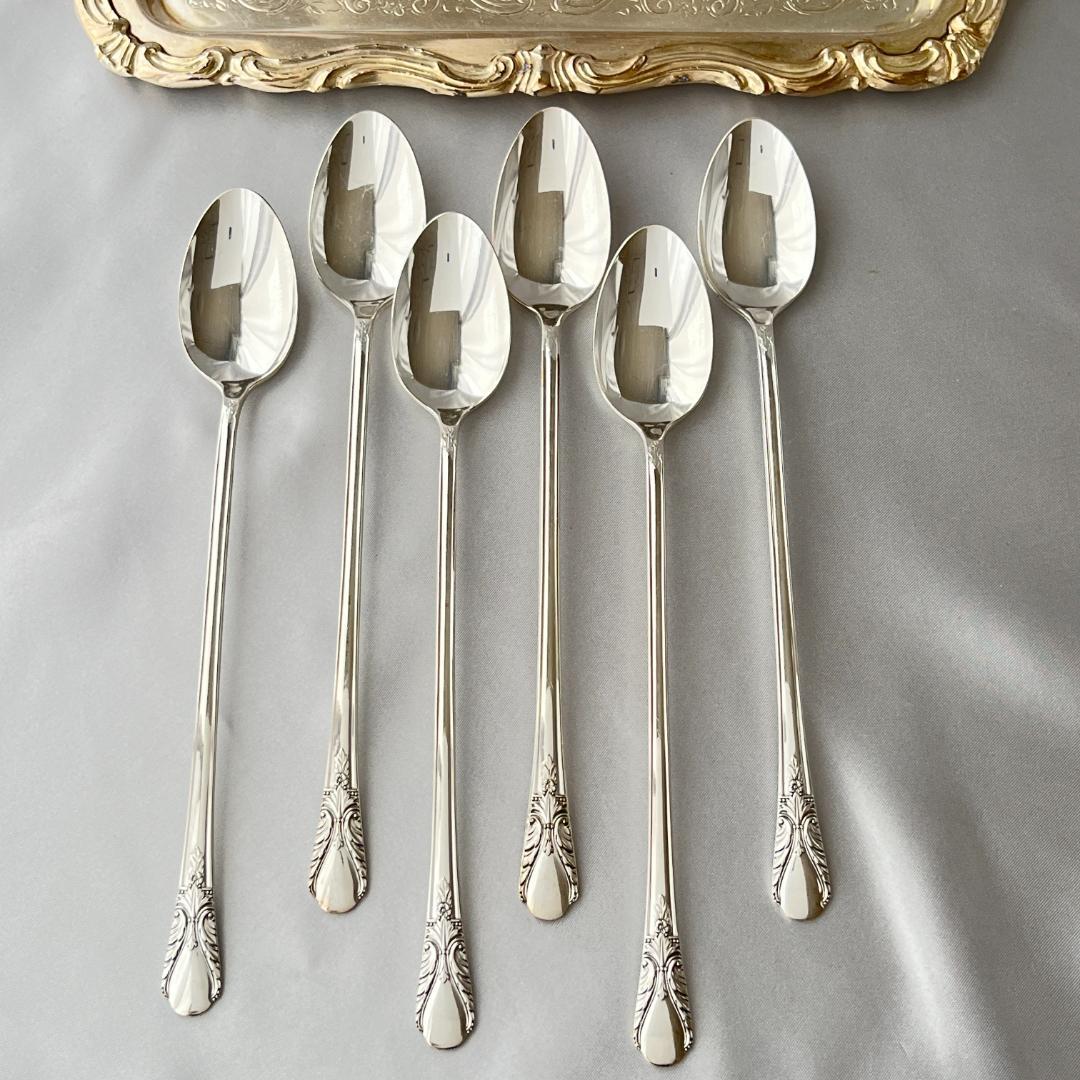 【Wm Rogers】 Avalon Cabin クリームソーダスプーン 6本