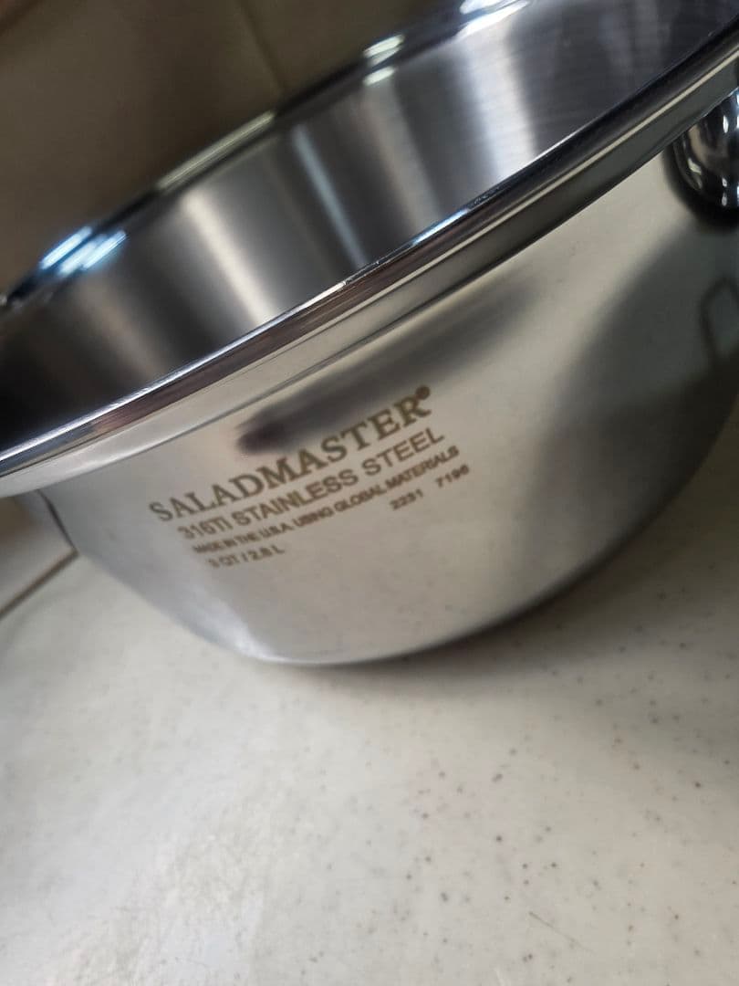 サラダマスター(SALADMASTER) 3QT 深型鍋 & 蒸し器 Set - メルカリ