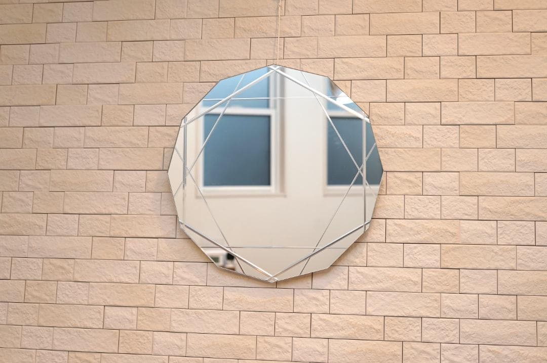 LAC☆ウォールアート ミラー 鏡 オブジェ デザイナーズ AB0057