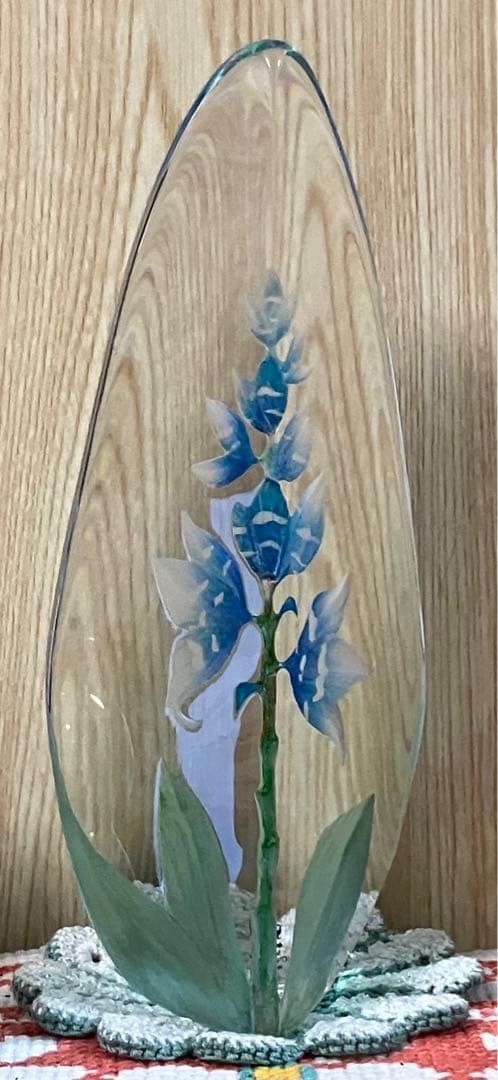 マッツジョナサン　青　花　フラワー　蘭