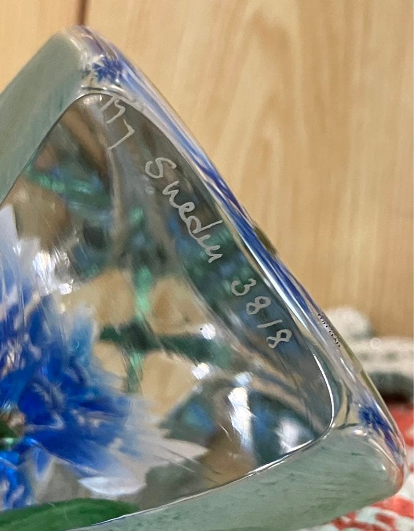 マッツジョナサン　青　花　フラワー　蘭