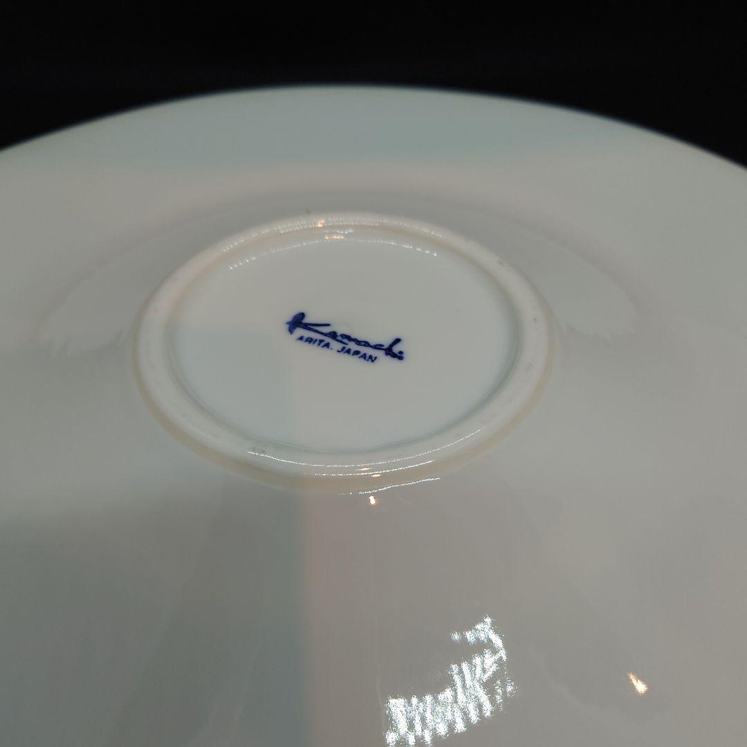 カマチ陶舗　4枚セット　円盤型プレート