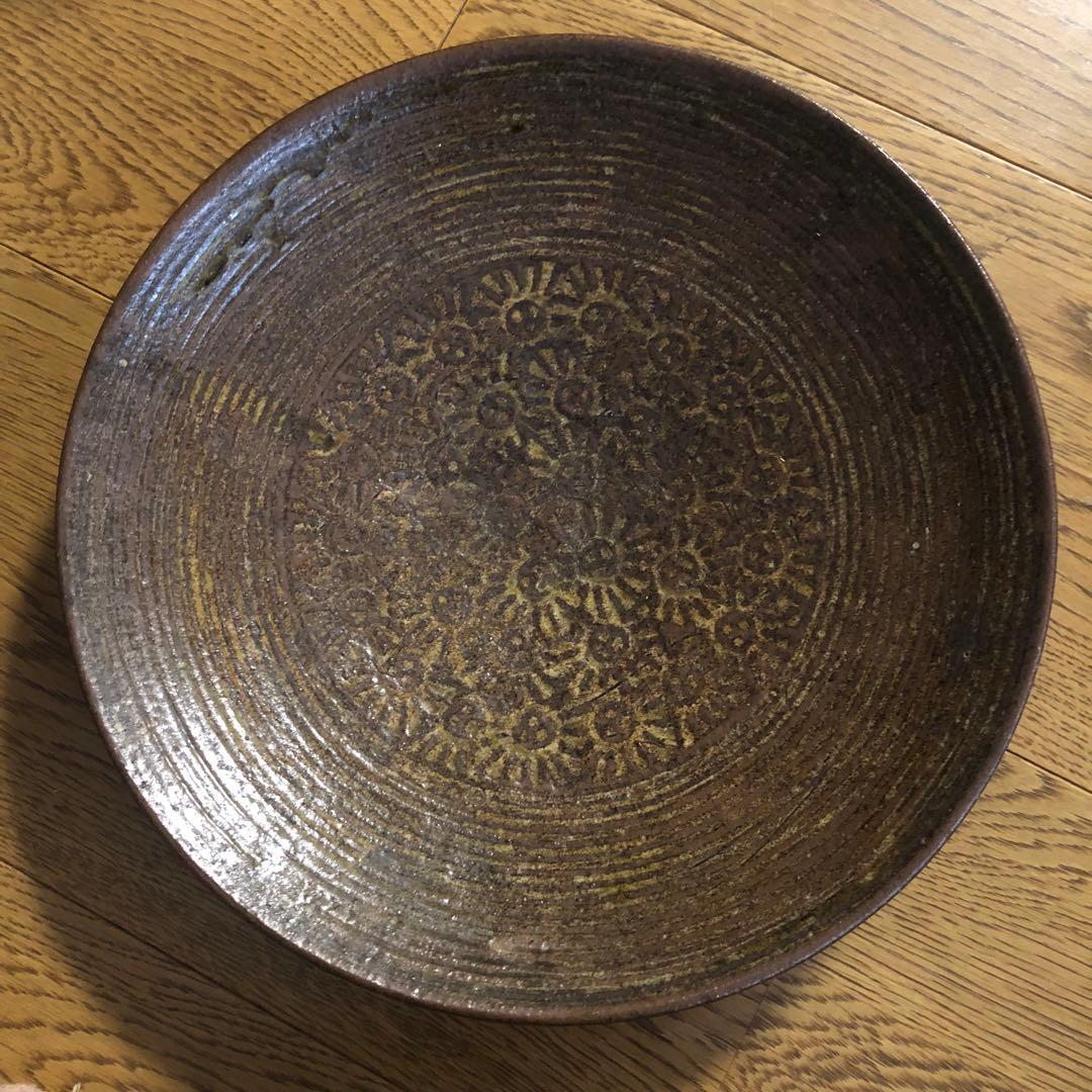 骨董品　皿とディスプレイスタンド