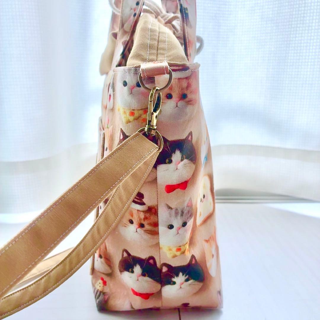 ★のりこ★ ハンドメイド巾着ショルダーバッグ トートバッグ S52