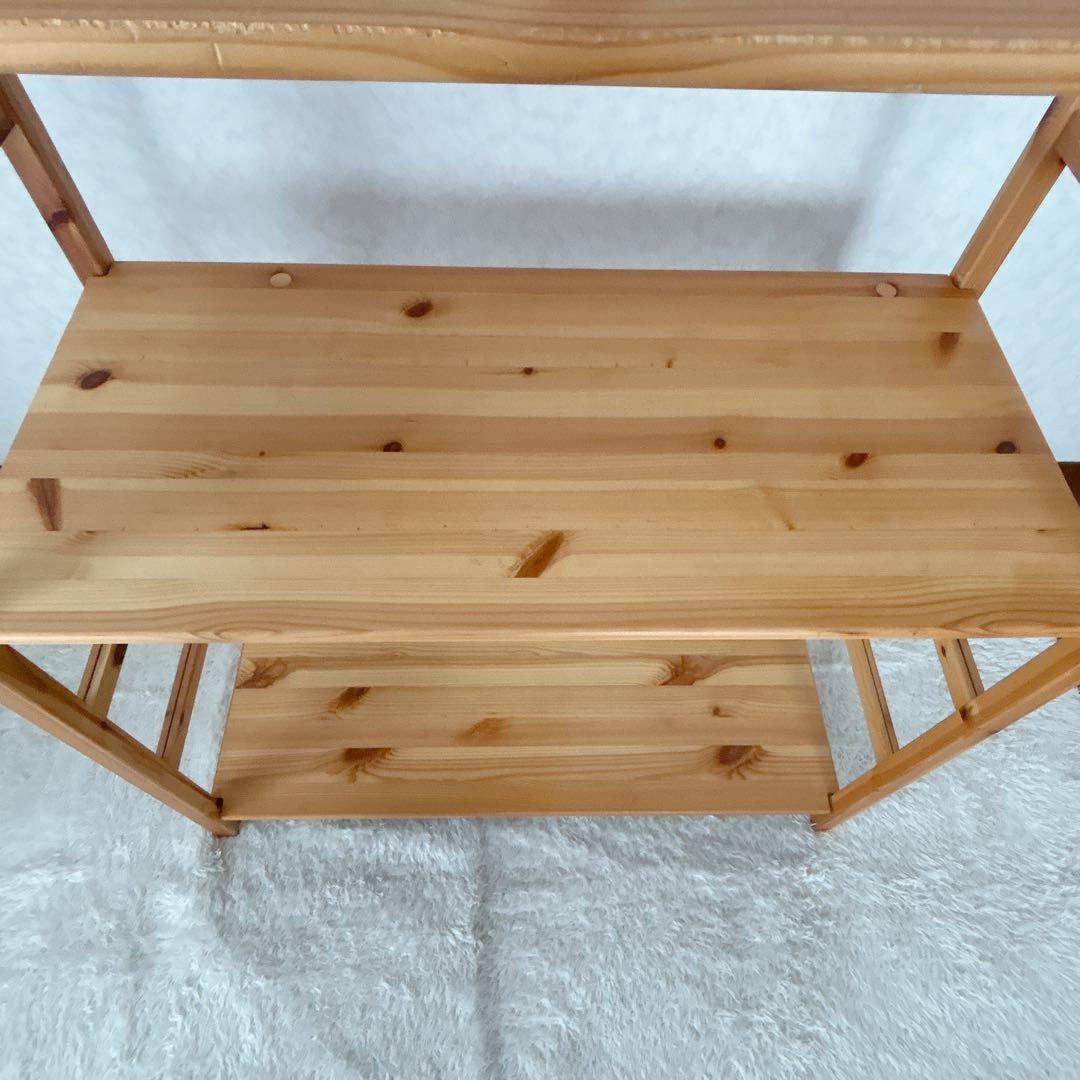 美品】無印 パイン材ユニットシェルフ 5段 ラック86×39.5×175.5cm