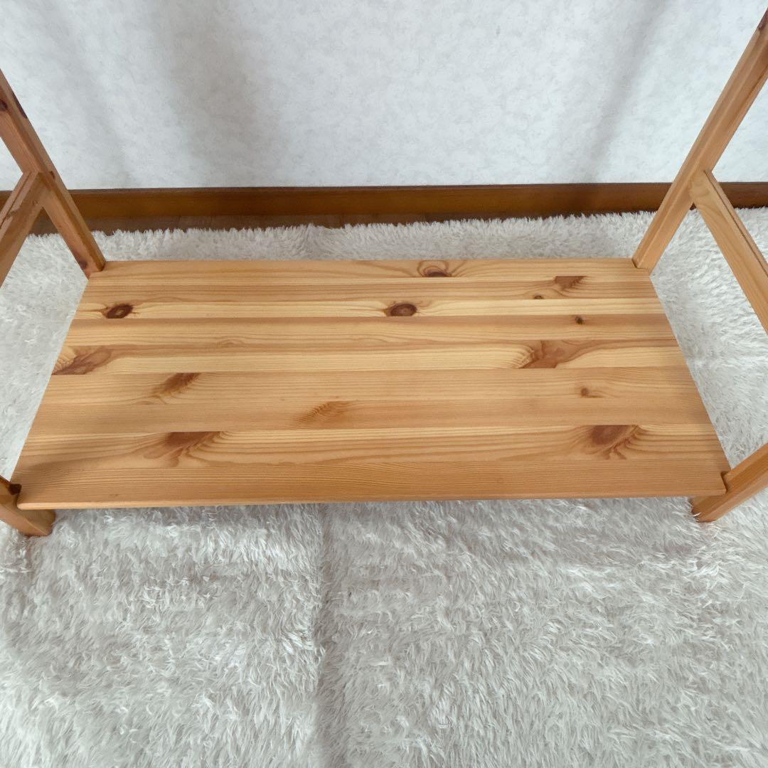 美品】無印 パイン材ユニットシェルフ 5段 ラック86×39.5×175.5cm