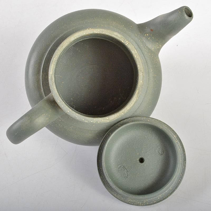 中国 銭菊仙制款 緑泥 神獣摘 急須 茶壷 C R6159 - メルカリ