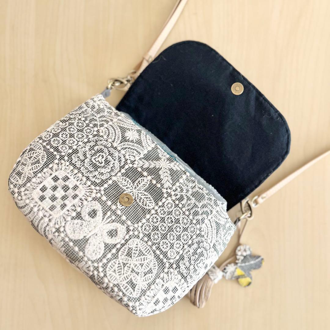 ⭐︎ミナペルホネン コロンとしたショルダーバッグMB602-131