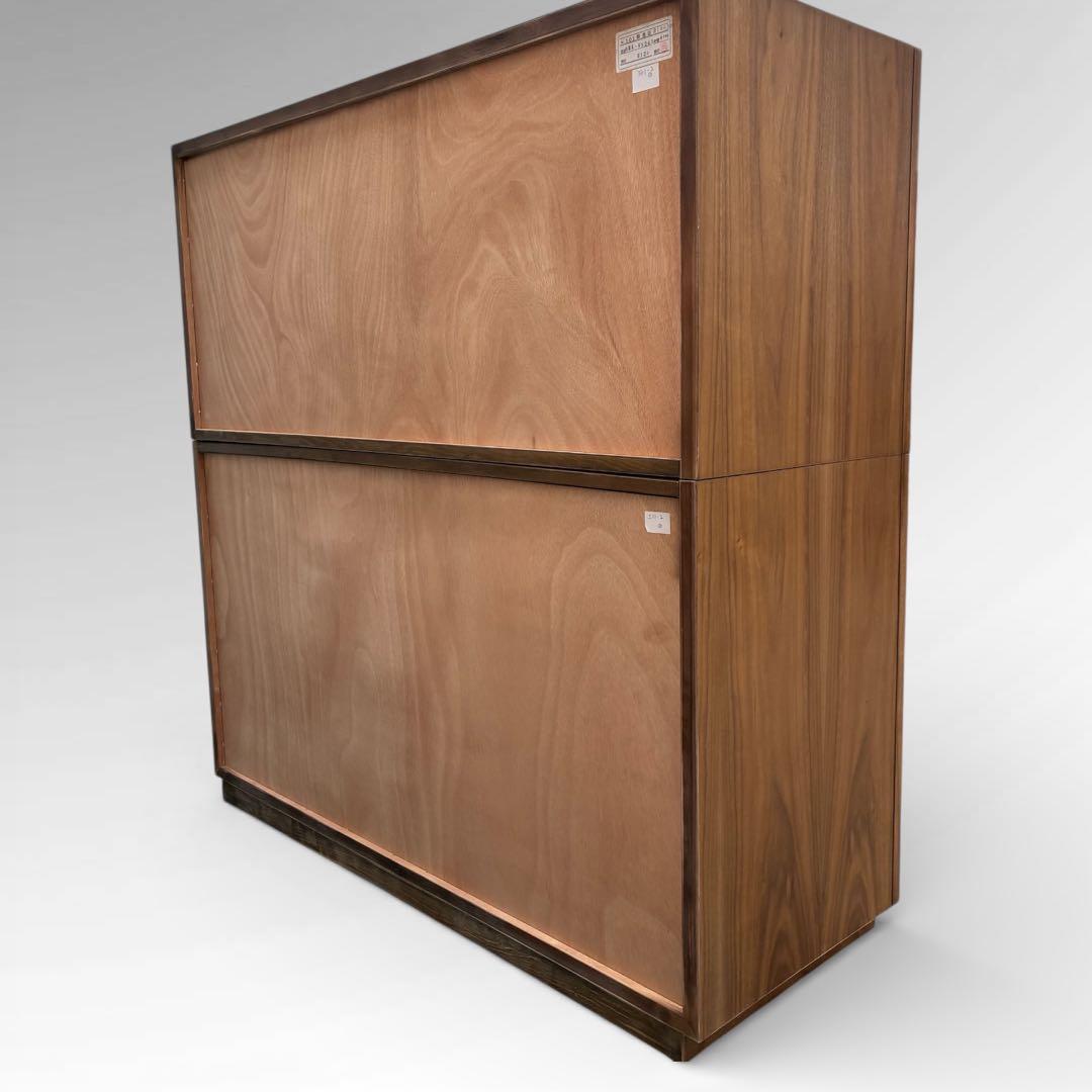 美品　IDC　大塚家具　ウォールナット　6段　チェスト　北欧　タンス