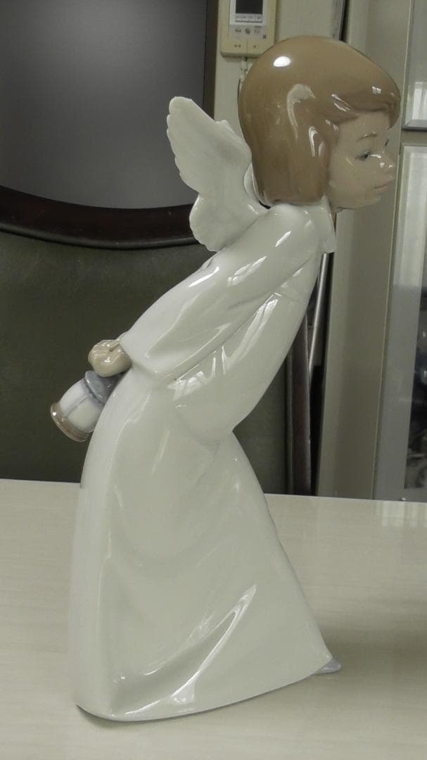 LLADRO　リヤドロ【天使の考え事（わかってきたぞ）】２　リアドロ　Ｌ021