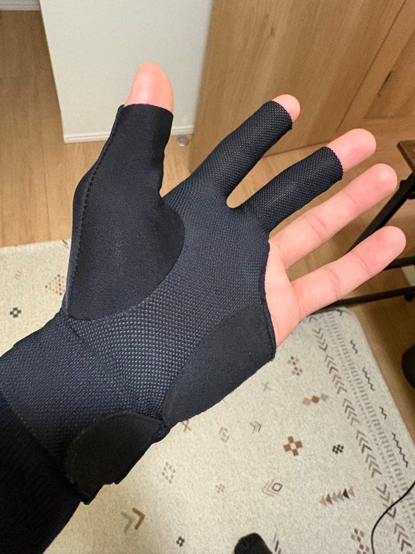 ビリヤードキュー 黒と木製