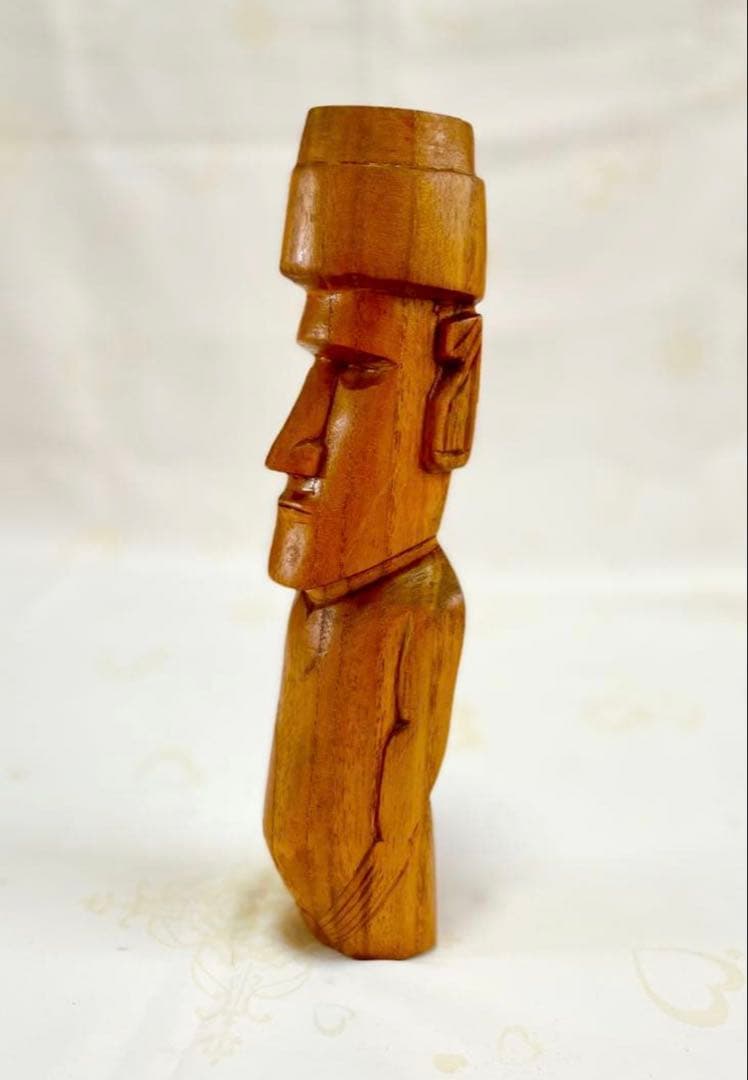 一点物モアイ像 ミルタイティイースター島購入