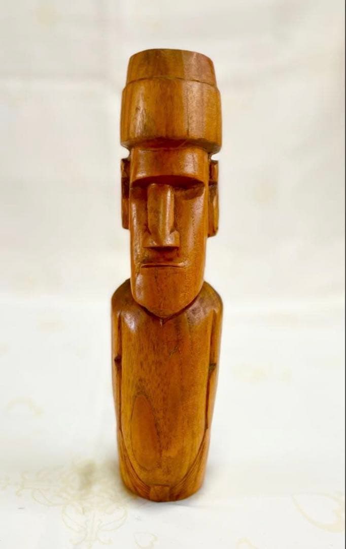 一点物モアイ像 ミルタイティイースター島購入