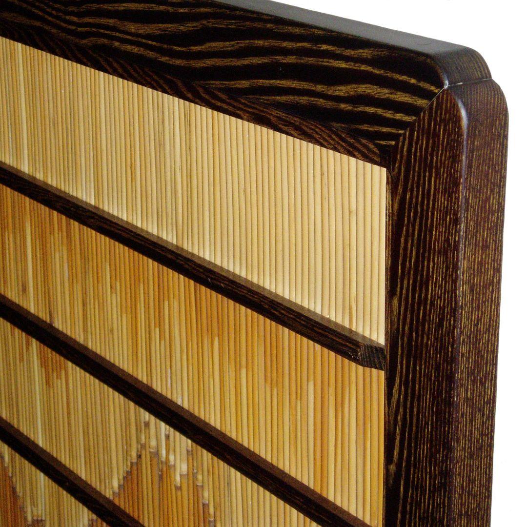 衝立横長伝統衝立　デラックス横長衝立　天然ヨシ入り和風衝立　１台限定