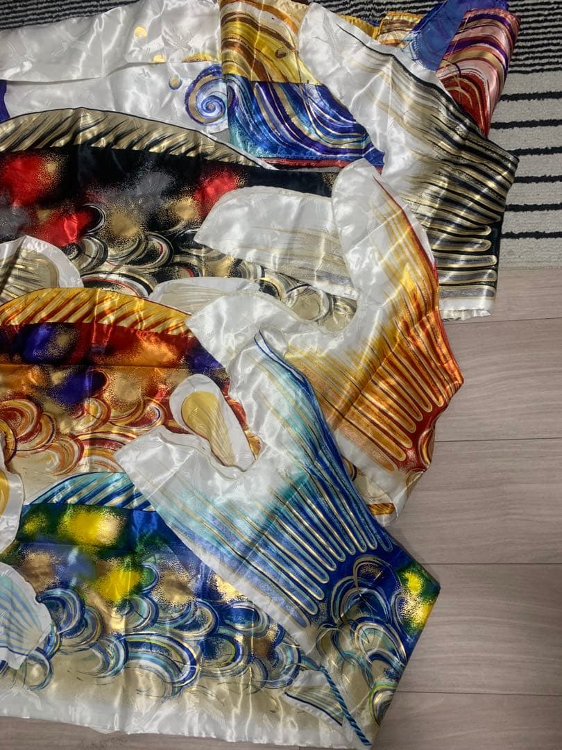 鯉のぼり　使用品　山本寛斎　かぜいろ　1.5Mセット　久月きらめき鯉　こいのぼり