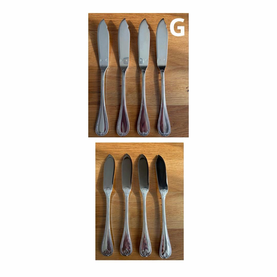 クリストフル　シルバーコーティング カトラリーセット 収納ケース付き