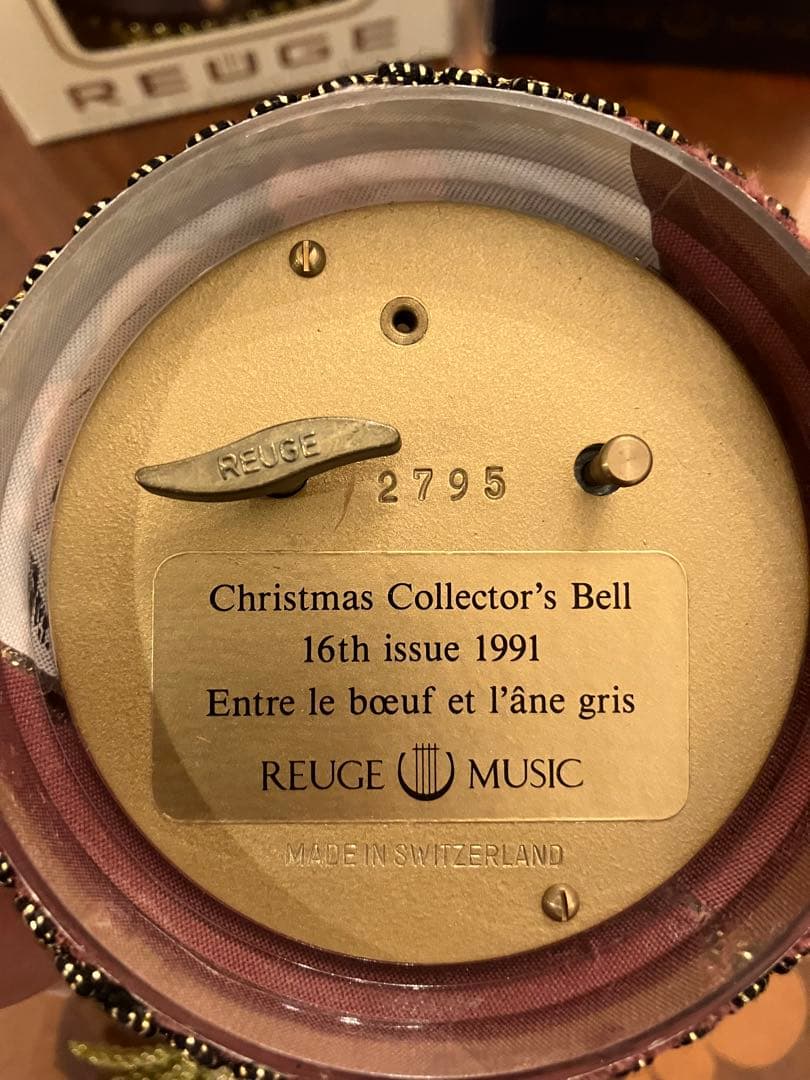 REUGE オルゴール　ベル