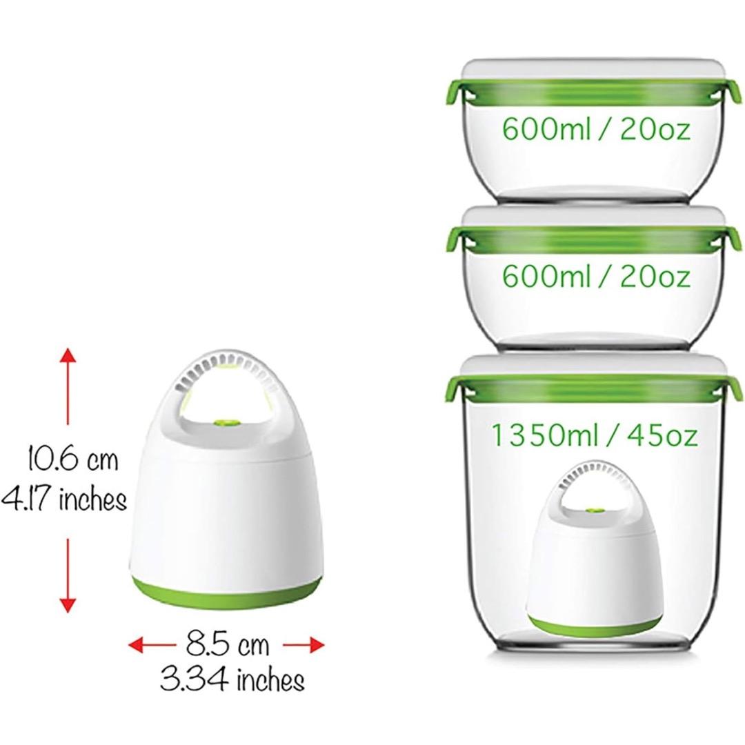 【未使用】フォーサ 真空コンテナ 本体 保存容器 セット