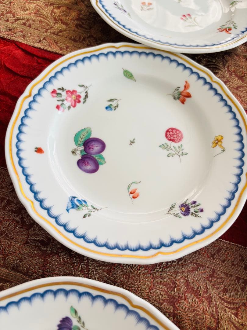 リチャード ジノリ イタリアンフルーツ プレート 皿 19cm 6枚セット 1