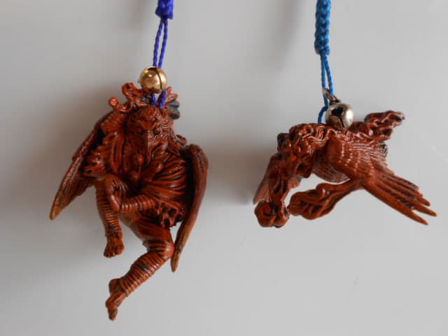 ♯Jut16POカプセルQミュージアム妖怪根付2立体図百鬼夜行5種