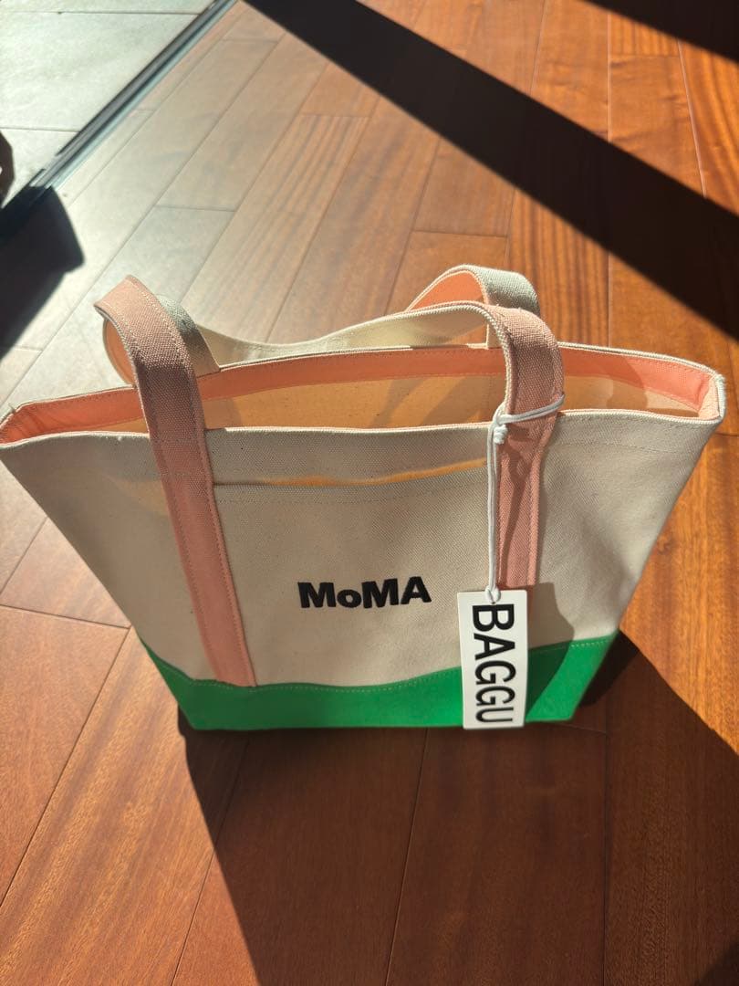 BAGGU MoMAロゴ トートバッグ