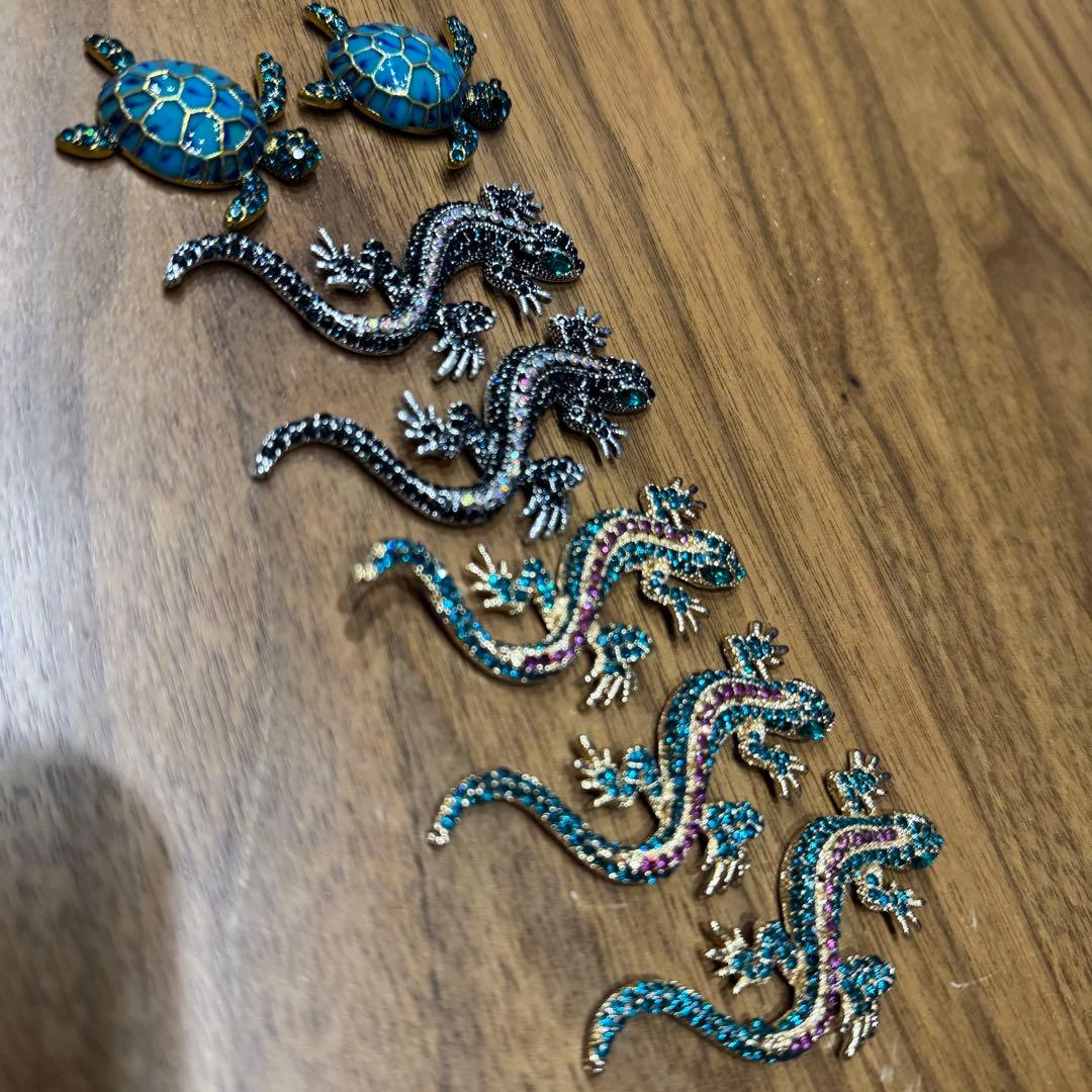 デカトカゲ カメ ギャルネイルパーツセット