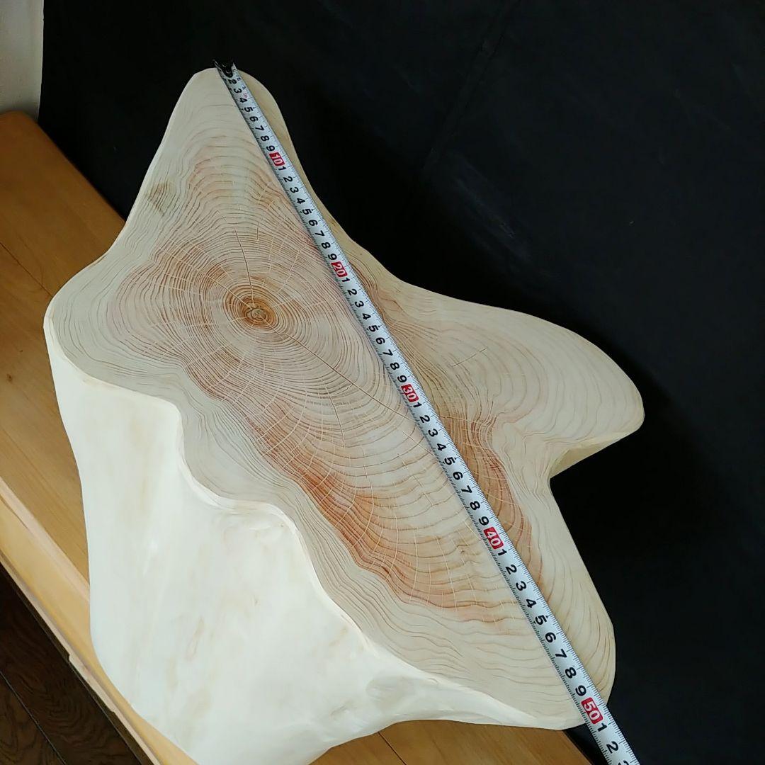 丸太スツール　丸太サイドテーブル　ヒノキ