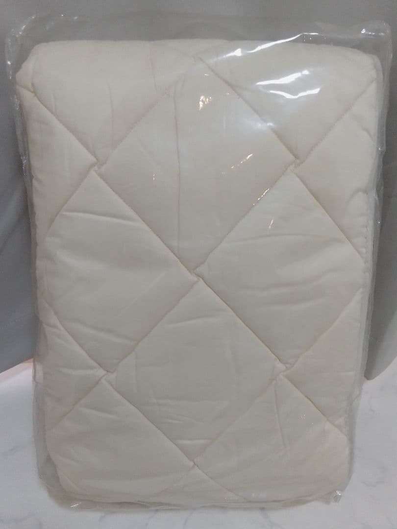 未使用 すややか 敷パッド シングル 日本ナビルス ヘルスウェーブゴールド