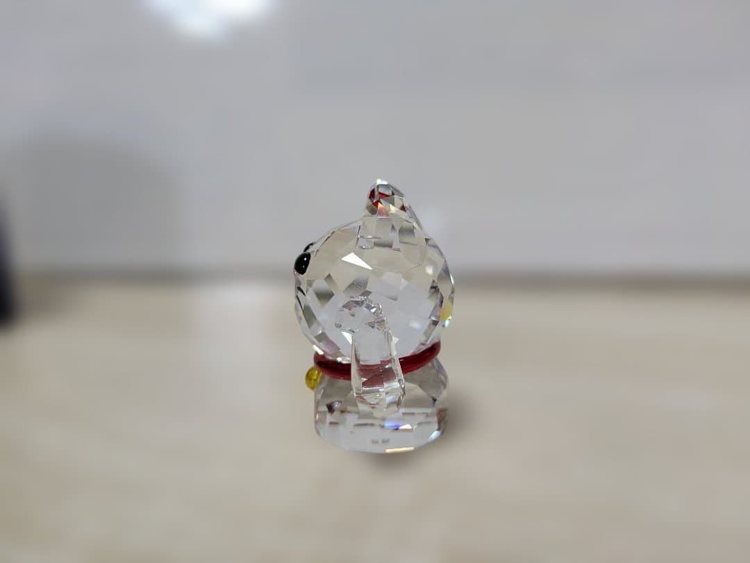 スワロフスキー招き猫 置物