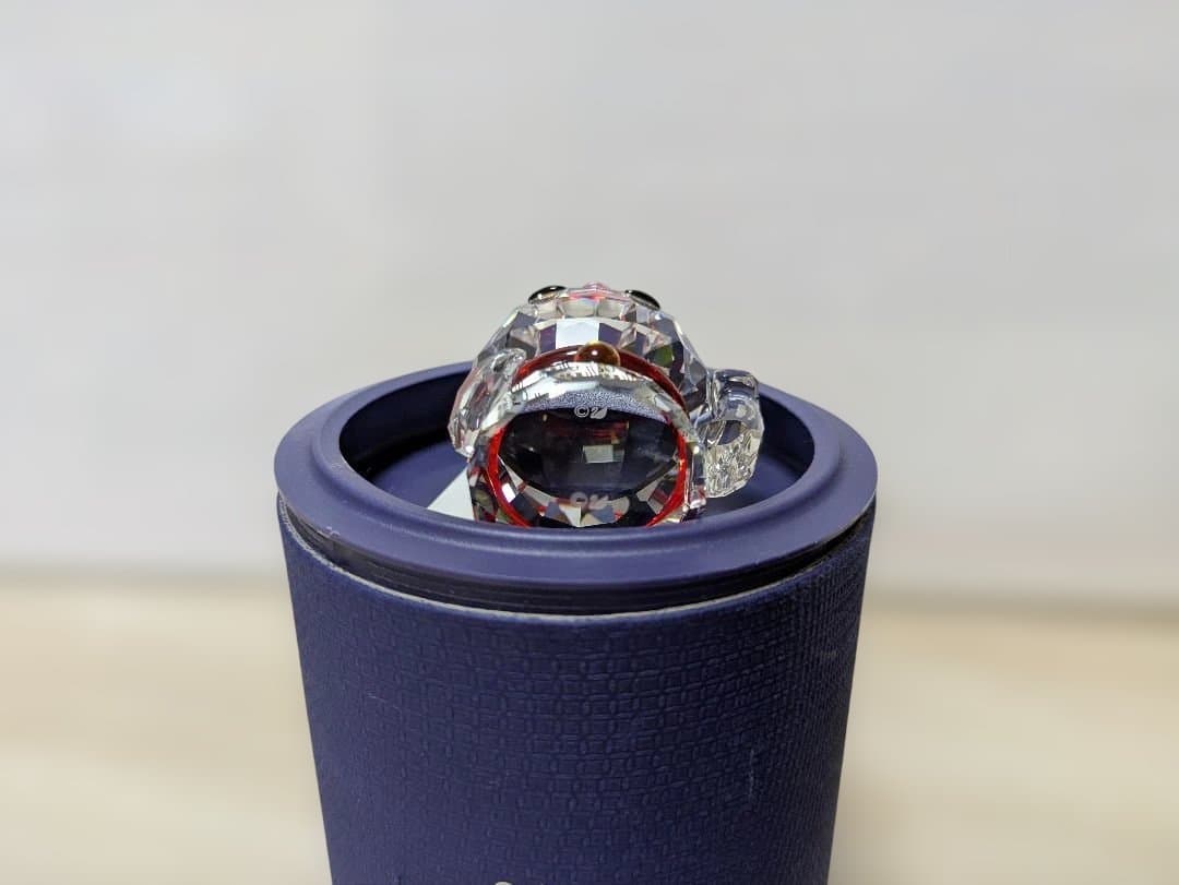 スワロフスキー招き猫 置物