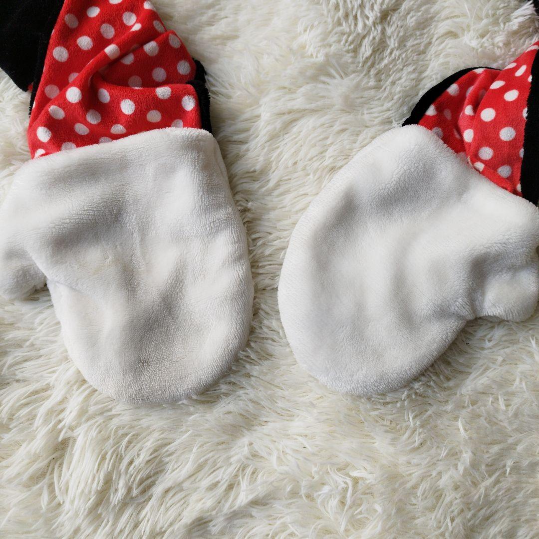 Disney ディズニー ミニー ファンキャップ 帽子 手袋・マフラー付き F