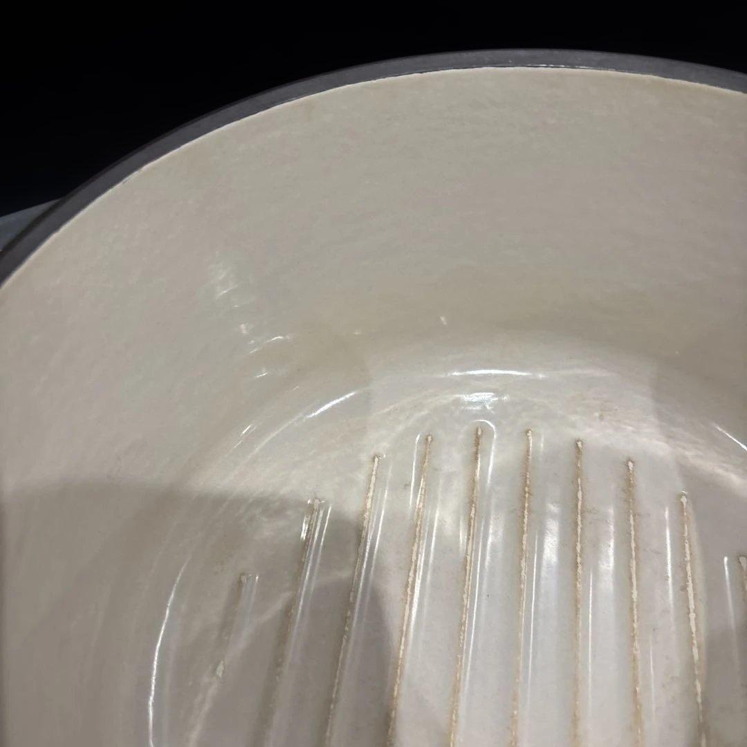 VERMICULAR バーミキュラ 両手鍋 フタ付き 無水調理 ホーロー鍋グレー