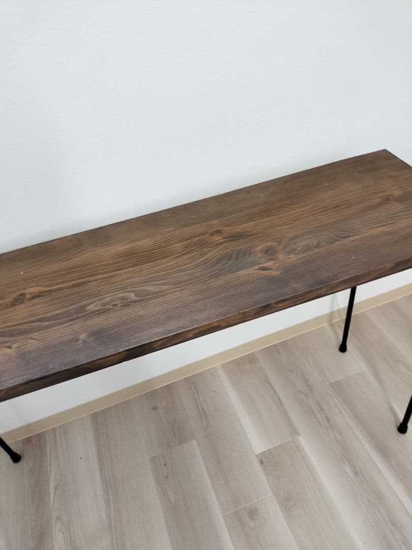 ハンドメイド　カウンターテーブル　ヴィンテージ　幅120