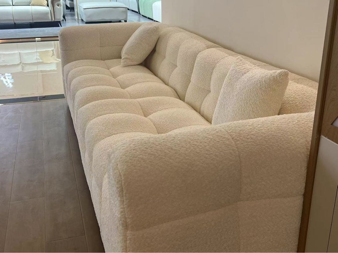 ホワイトクッションソファ 2人掛け・3人掛け