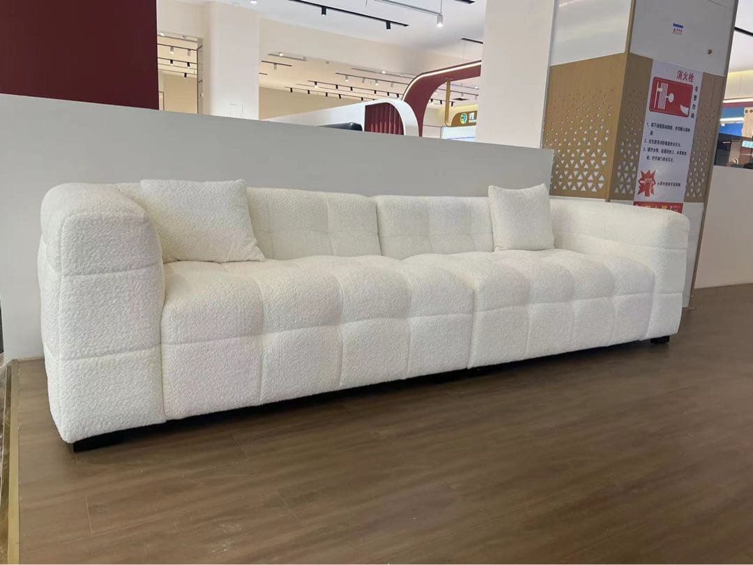 ホワイトクッションソファ 2人掛け・3人掛け