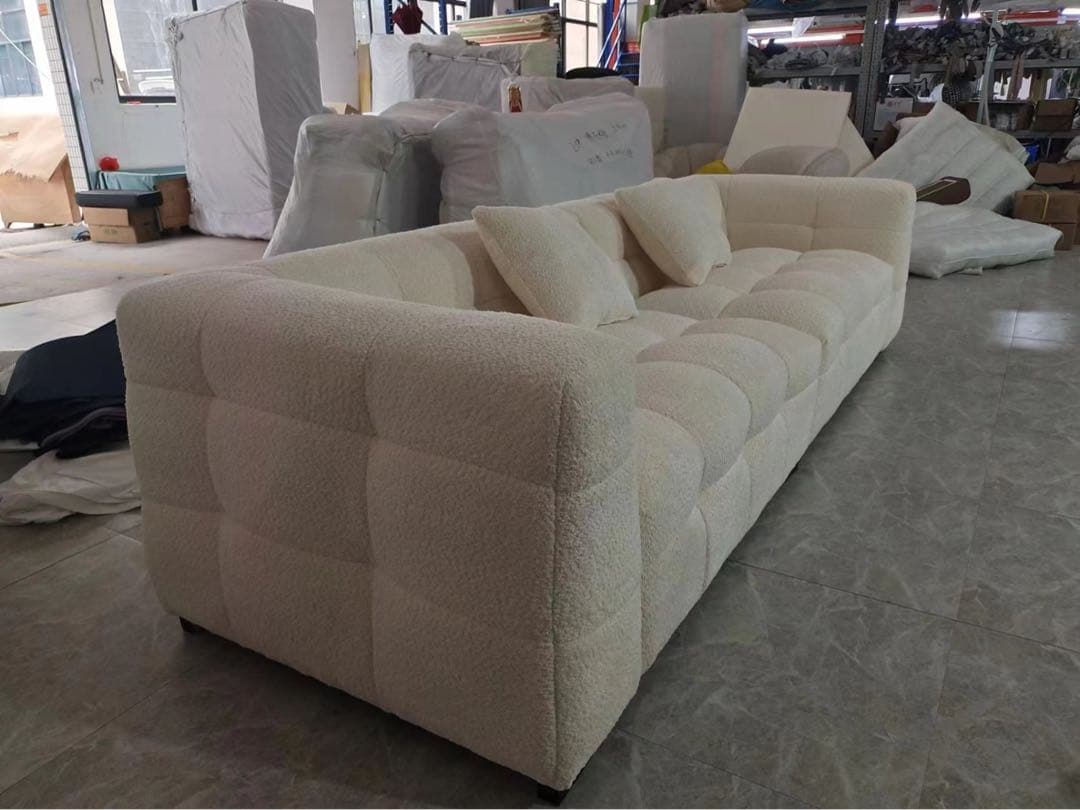 ホワイトクッションソファ 2人掛け・3人掛け