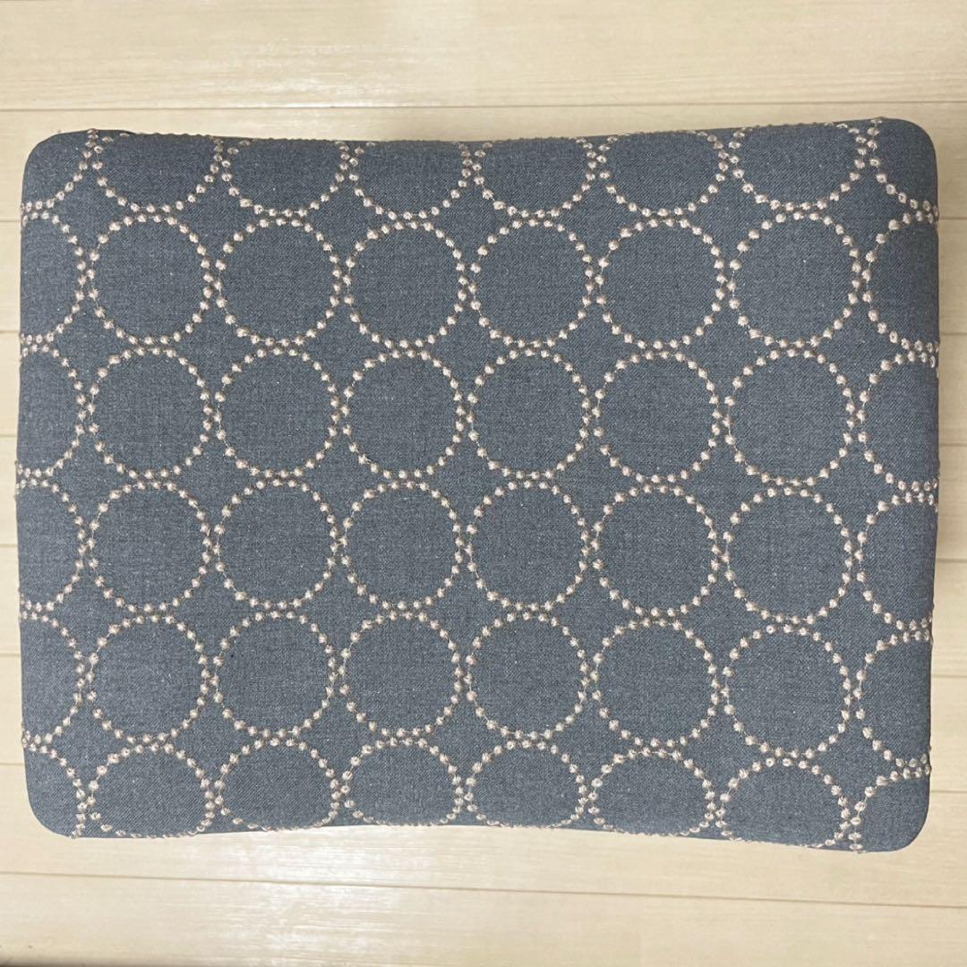 ミナペルホネン スツール タンバリン 太脚 【グレー/ブルー】 椅子