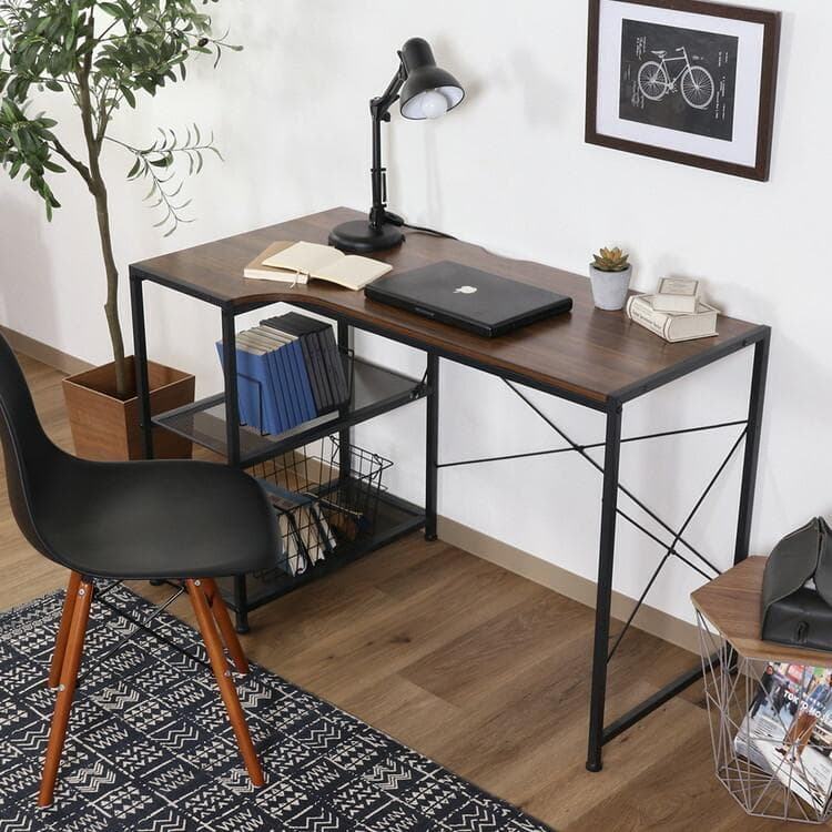 FJ TB RK　デスク　110㎝　テーブル　ブラウン